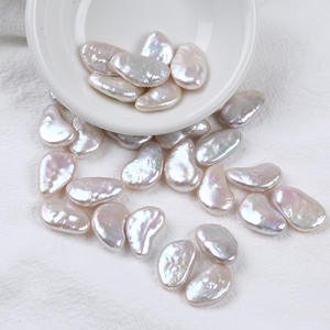 Perlas de Agua Dulce Naturales en Forma de Anacardo, Blancas, Barrocas de Zhuji, Cuentas Sueltas para Joyería DIY, Materiales al por Mayor - Product Image 5