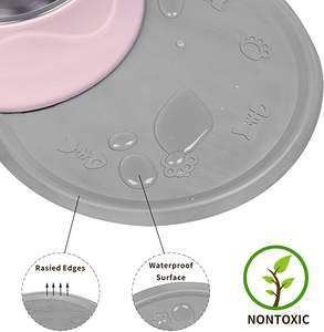 <span class=keywords><strong>Pet</strong></span> alimentação placemat BPA livre à prova d' água osso shpre silicone gato cão comida tigela esteiras para <span class=keywords><strong>pet</strong></span> alimentação tigela pisos água - Product Image 6