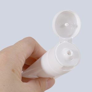 IBELONG Bán Buôn Rỗng 200Ml Trắng PE Nhựa Facial Cleanser Ống Bao Bì Mềm Ống Mỹ Phẩm Hose Nhà Máy - Product Image 6