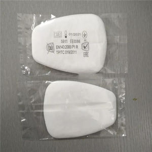 UT <span class=keywords><strong>N95</strong></span> <span class=keywords><strong>Filter</strong></span> debu katun 5911 5n11, aksesori kapas <span class=keywords><strong>Filter</strong></span> partikulat dengan 6001 6003 6006 cocok dengan masker Gas 6200 7502 - Product Image 5