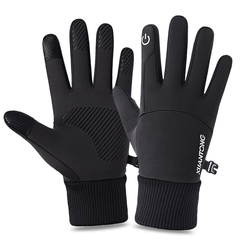 Gants Tactiles D'hiver Chauds En Alpaga - Homme Et Femme, Doublure Douce, Taille Unique