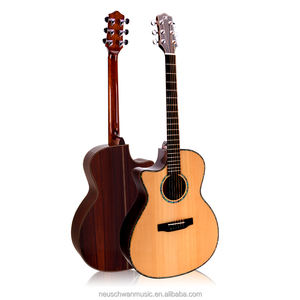 <span class=keywords><strong>Guitarra</strong></span> acústica de alta calidad, 41 pulgadas, palisandro superior, zurda - Product Image 1