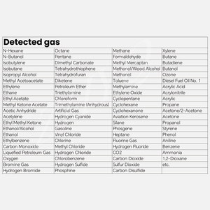 <span class=keywords><strong>Hexane</strong></span> <span class=keywords><strong>Methyl</strong></span> bromide Hydrogen Chloride HCL CO2 H2S lng hồng ngoại PID điện hóa đa gas phát hiện rò rỉ Wall Mount - Product Image 6