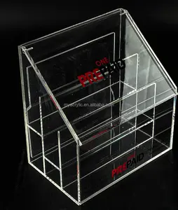 MY Acrylic Makeup Organizer for Cosmetic Brushes Lipstick Eyeshadow Organizer Box Stationery Display