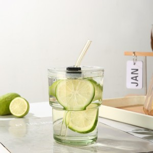 Tasse à thé créative V273 très vendue tasse à café avec logo personnalisé cadeau publicitaire tasse à boire en verre pour cadeaux d'anniversaire de mariage - Product Image 6