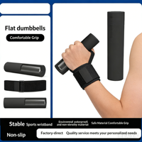 Ensemble d'haltères à tête plate, revêtement en caoutchouc, pour salle de sport commerciale, maison, yoga, pilates, haltères colorés en silicone moulé par injection, logo personnalisé, rose