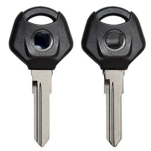 47mm Fit pour YZF XJR1300 FJR1300 MT09 MT07 XJ6 TMax <span class=keywords><strong>FZ6</strong></span> FZ8 R3 R1 R6 Moto Lame Non Coupée Clé Vierge Embryon - Product Image 1