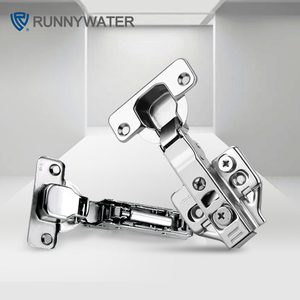 Charnière hydraulique en acier inoxydable Huayu, accessoires de quincaillerie, couverture complète, demi-couverture, sans couverture, amortisseur, <span class=keywords><strong>porte</strong></span> de placard, <span class=keywords><strong>avion</strong></span> H - Product Image 1