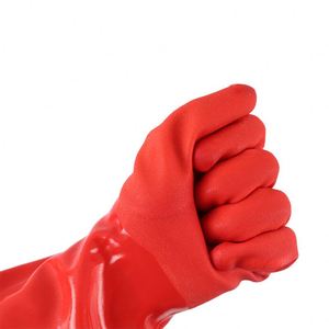Gants de protection chimique gants de construction enduits de <span class=keywords><strong>latex</strong></span> gants longs - Product Image 5