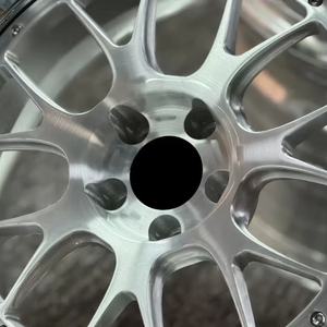 Jantes forgées sur mesure 2 pièces 17 18 19 20 21 22 pouces, finition or brossé, à déport profond, entraxes 5x114.3 5x120 5x130, pour <span class=keywords><strong>BBS</strong></span> BMW Porsche - Product Image 5