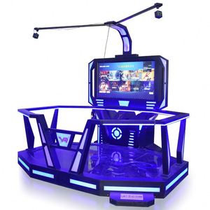 Nouvel équipement de réalité virtuelle 9D : Jeu de tir interactif avec sabre laser rythmique et deux simulateurs de marche VR 9D - Product Image 6
