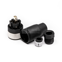 Conector de Cable Impermeable M12 LP12, Conector de Sensor, Cableado en Campo