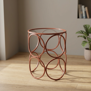 <b>Iron</b> Powder Coated Wire <b>Table</b> - Product Image 3