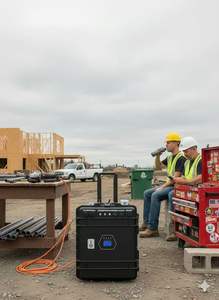 Z-ONE güneş enerjisi 2000W LiFePO4 pil enerji depolama sistemi, saf sinüs dalga invertör, entegre bagaj taşıyıcı - Product Image 3