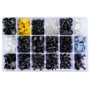 Auto Plastic <b>Clips</b> Fasteners Kit 180pcs For <b>Car</b> Body Repair Replacement General Use - Product Image 1