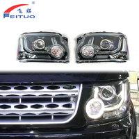 Pour Land Rover Discovery 3, mise à niveau vers des phares de style Discovery 4, accessoires complets de conversion de phares avant