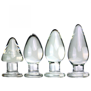 Tapón Anal Grande de Cristal con Forma de Hongo, Tapón Anal de Vidrio para Masaje, Ecológico, Impermeable, Juguetes Sexuales para Mujeres y Hombres, Masturbación - Product Image 6