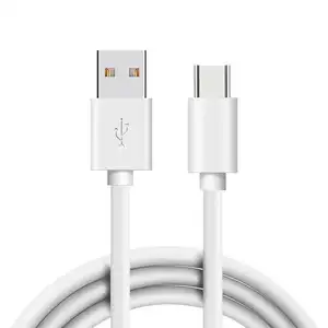 Kabel USB Premium PVC untuk 2.1A kabel Data USB pengisian cepat untuk kabel pengisi daya ponsel