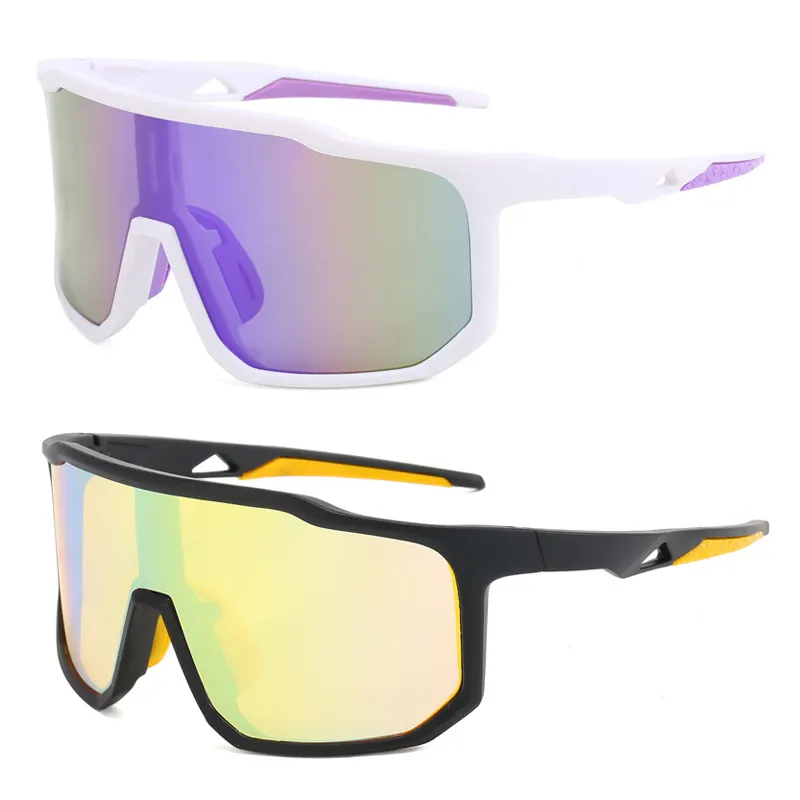 2024 Promotie Aangepaste Logo Merk Sport Cycling Gafas De Sol Gafas De Ciclismo Zonnebril Voor Mannen 2023