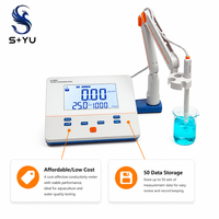 Testeur de conductivité abordable SYU EC200EM, mètre EC à faible coût, stockage de 50 données, arrêt automatique, surveillance de l'eau en aquaculture