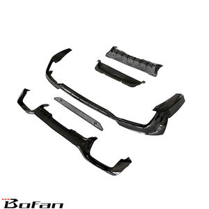 Bộ Phận Cơ Thể Máy Khuếch Tán Phía Sau Màu Đen Mờ Phong Cách X4M Cho BMW <span class=keywords><strong>X4</strong></span> 2018-2022 - Product Image 3