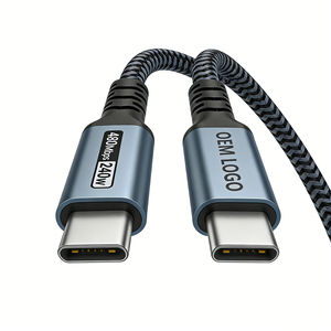 Câble de charge super rapide Type C, USB C vers USB C, <span class=keywords><strong>chargeur</strong></span> rapide 240W, câble USB tressé PD 3.1, cordon Type-C, 1m 2m, nouvelle arrivée - Product Image 1