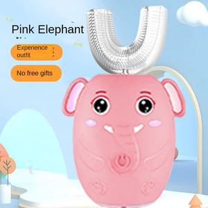 Brosse à <span class=keywords><strong>dents</strong></span> automatique pour enfants en forme de U, à vibrations soniques douces, pour les enfants de 3 à 12 ans, qualité alimentaire IPX7 pour la maison - Product Image 6