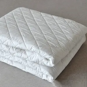 High Quality 100% Cotton Quilted Sleep Well Bed Waterproof Mattress Protector