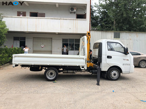 מנוף זרוע מתקפל הידראולי קל משקל HAOY 1.3T המותקן על טנדר מיקרו למשיכת מטענים - Product Image 5