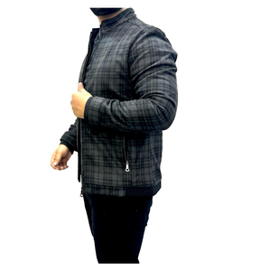 Veste en cuir imperméable de sport de travail extérieur avec col montant Vintage Winter pour hommes Plus Size Golf Indian Manufacturer - Product Image 2