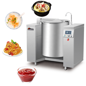 Sauce Cooker Bulk Cooker Nougat Making Garri Production Frying Plant Cameroon Ghana Cassava Garri <b>Fryer</b> Processing <b>Machine</b> - Product Image 1