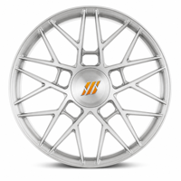 Jantes en alliage de luxe personnalisées SRD 5x112 16-30 pouces, jantes à rayons argentées pour voitures de tourisme Bentley Continental GT Bentayga