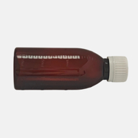Bouteille en plastique PET de 150 ml pour sirop contre la toux |   Usine GMP directement en usine |   Emballage de médicaments liquides avec bouchon à vis |   Flacon pharmaceutique en vrac