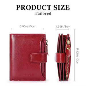 Carteras Cortas para Mujer, Tarjetero Moderno, Monedero para Dama, Cartera de Cuero Multifuncional para Mujer - Product Image 2