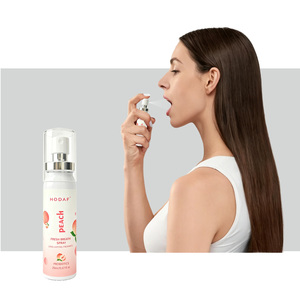 Spray buccal saveur pêche pour une haleine fraîche instantanée, fraîcheur mentholée longue durée et goût pêche sucré pour usage quotidien - Product Image 4