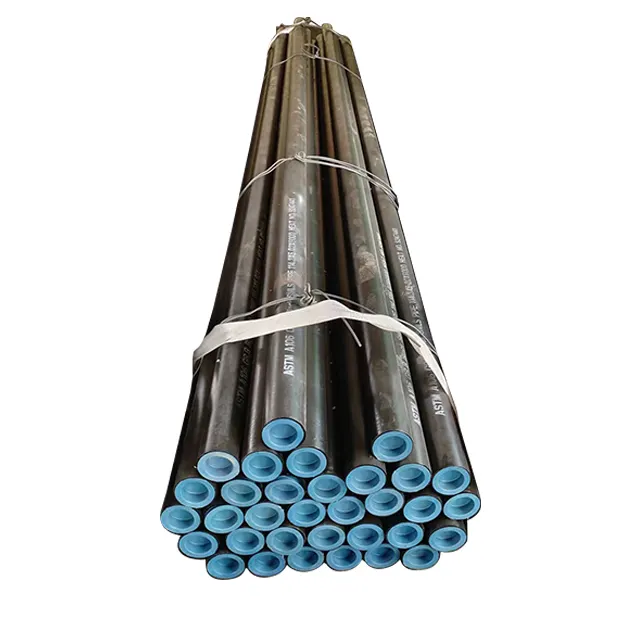 ASTM A36 API 5L PSL1 X42 X52 X56 X60 Tubería de acero ERW SAWL Tubería de acero al carbono sin costura para oleoducto de gas natural