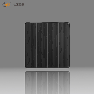 V12 Black 2-gang 1/2 Way <span class=keywords><strong>Rune</strong></span> Drawing Series Durable con el último tratamiento de superficie Calidad alemana Precio al por mayor de fábrica - Product Image 3