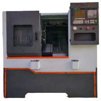 Tour CNC numérique à banc incliné horizontal XG40 Mini, haute précision, pour le tournage de pièces et le traitement des métaux