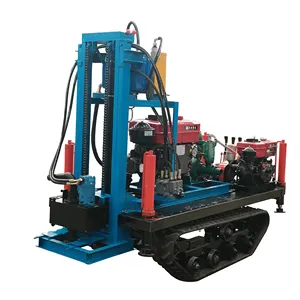 Profissional fornecer 50m pequeno agregado familiar para água portátil bem perfuração equipamento máquina portátil Mine Drilling Rig