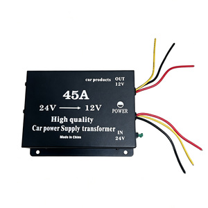<span class=keywords><strong>Senger</strong></span> 24V auf 12V Spannungsreduzierer für Universalfahrzeuge 45A Hohe Kapazität mit Lüfter RCA-Schnittstelle Einfache Installation Stabil - Product Image 1