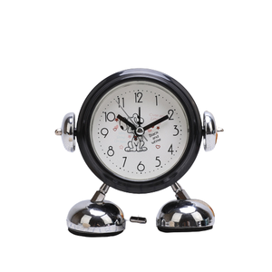 2025 Venda Quente Multifuncional Despertador De Metal Moderno <span class=keywords><strong>Display</strong></span> <span class=keywords><strong>LCD</strong></span> Alimentado Por Bateria Relógios De Mesa Por Atacado - Product Image 2