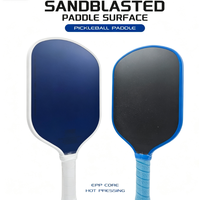 Raquette de pickleball Honolulu J2CR Hot Press 5ème génération avec noyau en mousse CFC en fibre de carbone