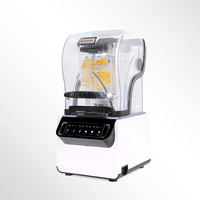 Offre Spéciale mélangeur robuste haute vitesse haute puissance concasseur à glace automatique commercial mélangeur de jus de fruits mélangeur mélangeur Machine
