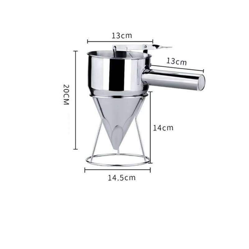 Argenté - Grand trou de 8 mm (1200 ml)