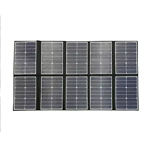 Caricabatterie pieghevole pieghevole pieghevole per pannello solare pieghevole per laptop sunpower 110W