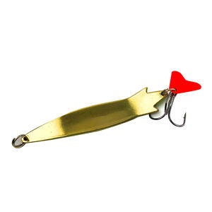 Leurre de <span class=keywords><strong>pêche</strong></span> en métal pour eau douce et eau salée, leurre spinner pour poisson-chat, brochet, brochet d'eau douce, bar, saumon, marlin, carpe, leurre Toby - Product Image 4