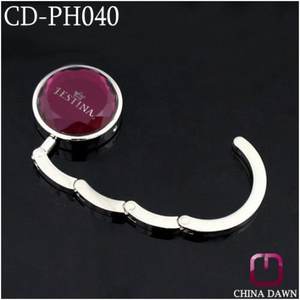 Colgador de bolsa de mesa con logotipo personalizado, gancho para monedero con grabado láser, regalo promocional de negocios barato - Product Image 3