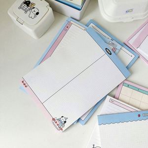 Nouvelles boîtes de blocs-notes colorés pour filles, design original, 11*8CM, 50 feuilles, impression UV, autocollants adhésifs - Product Image 6