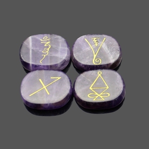 Diy fábrica profesional fabricante de grabadores de piedra piedras preciosas grabadas inspiradoras piedras de chakra crudas cristales - Product Image 2