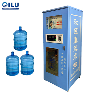 Distributeur d'eau intelligent 400 GPD avec paiement par pièces, billets et cartes de crédit – Équipement de distribution d'eau purifiée par osmose inverse - Product Image 1